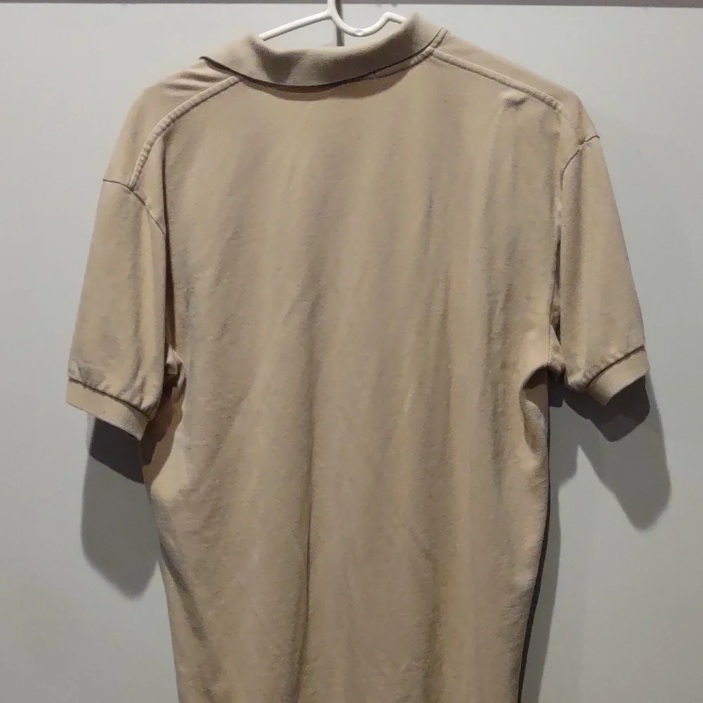 Ralph Lauren Brown, Tan Polo Shirt, Short Sleeve, Medium